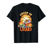 Creep It Lizard Halloween Funny Meme Lézard Design Unique T-Shirt