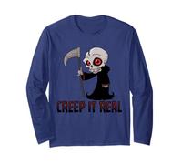 Creep It Real Cute Grim Reaper Manche Longue
