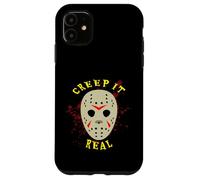 Creep It Real Masque de Hockey Halloween Horreur Coque pour iPhone 11