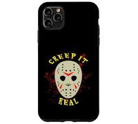 Creep It Real Masque de Hockey Halloween Horreur Coque pour iPhone 11 Pro Max
