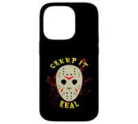 Creep It Real Masque de Hockey Halloween Horreur Coque pour iPhone 14 Pro