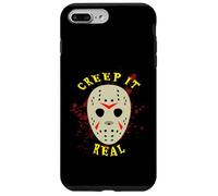 Creep It Real Masque de Hockey Halloween Horreur Coque pour iPhone 7 Plus/8 Plus