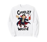 Creep It Weird Halloween Vampire Sweatshirt