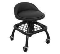 Creeper Tabouret Pneumatique Avec Réglable Hauteur Pivot Siège Et Dossier -
