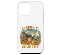 Creepin’ It Country Cute Farm Halloween Animals Coque pour iPhone 12 Pro Max