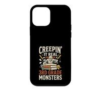Creepin It Real avec Mes Monstres de 3e année, Maman, Halloween Coque pour iPhone 12 Mini