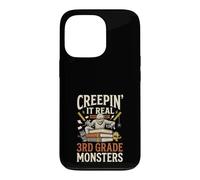 Creepin It Real avec Mes Monstres de 3e année, Maman, Halloween Coque pour iPhone 13 Pro