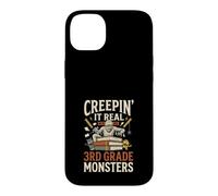 Creepin It Real avec Mes Monstres de 3e année, Maman, Halloween Coque pour iPhone 14 Plus