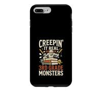 Creepin It Real avec Mes Monstres de 3e année, Maman, Halloween Coque pour iPhone 7 Plus/8 Plus