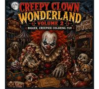Creepy Clown Wonderland Volume 2 Coloring Book