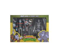 Creepy Eddie & Shibano Sama Lot de 2 Figurines 18 cm Teenage Mutant Ninja Turtle