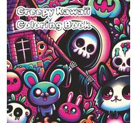Creepy Kawaii Coloring Book for Adults: Cute & Spooky Designs for Relaxation, 40 Pages of Halloween & Anime Themes