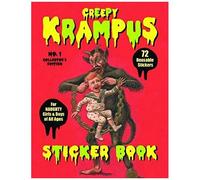 Creepy Krampus Sticker Book