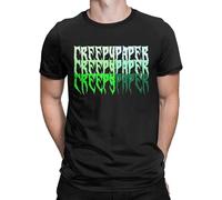 Creepy Paper What We Do in The Shadows Men T Shirt Hipster Tees Short Sleeve Round Neck T-Shirts Pure Cotton Party Clothes Manches Courtes(Small)