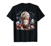 Creepy Peppermint Mocha Coffee Cup for Halloween Lover T-Shirt