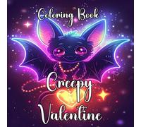 Creepy Valentine: Coloring book: Color Your Heart Out with a Spooktacular Blend of Romance and Horror, Featuring Unforgettable Designs for the Brave at Heart