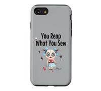 Creepy Voodoo Doll Shirt Aiguilles à Coudre Loi de l'Attraction Coque pour iPhone SE (2020) / 7/8