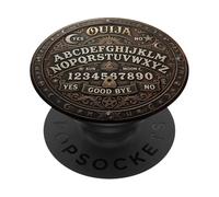Creepy Witchy Spooky Goth Ouija Occult Bookish Gothic Ghost PopSockets PopGrip Adhésif