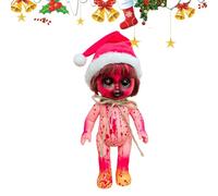 Creepy Zombie Bébé Effrayant Halloween Créative Gothique Sang Ornement Maison hantée Prop Décoration d'intérieur et d'extérieur pour la maison