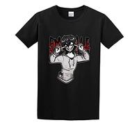 Creepypasta Jeff The Killer Awesome Big Beach Graphic Black Cotton Tee Size X-Large