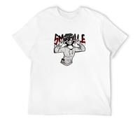 Creepypasta T Shirt Jeff The Killer T-Shirt Male Awesome Tee Shirt Big Beach Graphic Short Sleeve Size M