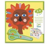 Creer avec des stickers - Coiffeur Orange