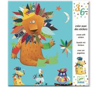 Créer avec stickers petit cadeau 3-6y an
