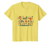 Créer de Petits Artistes : Inspirer la créativité des Jeunes T-Shirt, Enfant, Citron, 4 Ans