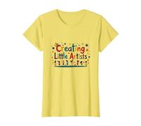 Créer de Petits Artistes : Inspirer la créativité des Jeunes T-Shirt, Femme, Citron, XL