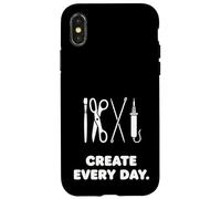 Créer des Outils d'artisanat Tous Les Jours Coque pour iPhone X/XS