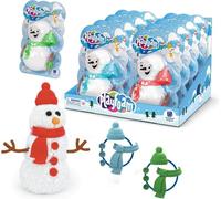 Créer la masse PlayFoam mélange bonhomme de neige