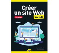 Créer un site Web poche pour les Nuls 12e édition - David A. Crowder - First Interactive - broché - Manuel