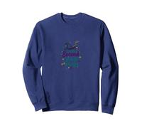 Créer Une Magie de deuxième année Sweatshirt, Unisexe pour Adultes, Bleu Marine, XXL