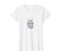Créer Une Magie de deuxième année T-Shirt, Femme, Blanc, M