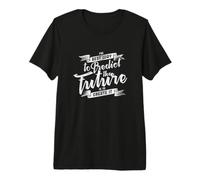 Créer Votre Futur Mindset Visionary Motivation Citation Design T-Shirt Haut de Gamme