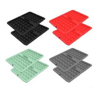 Créez de délicieuses gaufres avec insert en silicone pour friteuse à air NJ AF300EU, AF400EU et plus encore (noir)