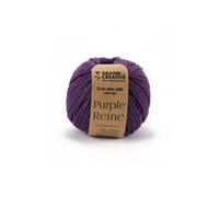 Créez des macramé avec le Coton Cablé de Graine Créative - Le fil idéal pour vos créations de décoration et d'accessoires(...) - 200328 Purple reine 200328 Purple reine G