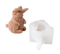 Créez des réalistes avec cet adorable lapin carotte 3D accessoire en silicone pour la maison et les cadeaux