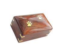 Créez un lieu spécial de souvenirs pour votre animal de compagnie disparu avec une urne souvenir en bois pour préserver de beaux souvenirs. Urne en bois pour animaux de compagnie Urnes en bois pour