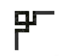 Créez un look moderne avec les autocollants d'angle 3D en acrylique à faire soi-même, décoration murale réfléchissante pour une touche personnelle (3 noirs)