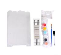 Créez un souvenir de famille précieux avec ce kit d'empreintes de mains à faire soi-même avec une douce veilleuse pour les chambres et les crèches