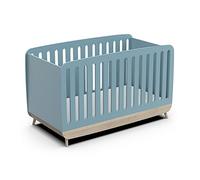 Créez une oasis de calme dans votre chambre à coucher avec le lit pour enfant et bébé de la série Firmiana. Le design bleu