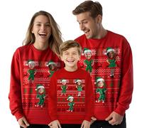 Créez vos propres pulls de Noël drôles et coquins - Pulls de Noël personnalisés pour hommes, femmes et enfants - Sweat personnalisé de Noël impertinent Idée cadeau unique, #03, M