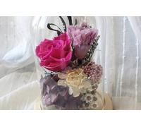 Créez votre mini pot cloche à fleurs éternelles à Paris