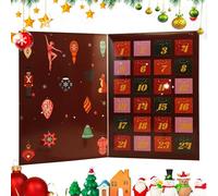 Créez Votre Propre Calendrier De L'Avent, Boîte De Compte À Rebours De Noël DIY 24 Jours, Calendriers De L'Avent Vides Amusants À Remplir Soi-Même, Boîte Cadeau De Noël DIY Créative Pour Bonbons