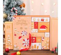 Créez votre propre calendrier de l'Avent vides à remplir vous-même, 24 boîtes de compte à rebours colorées réutilisables pour remplir vos propres boîtes de calendrier, calendrier de l'Avent à remplir