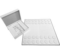 Créez Votre Propre Jeu De Dames Et D'échecs (Plateau De Jeu Vierge, Jetons De Boîte Et De Joueur)[Z1521]