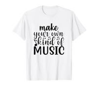 Créez Votre Propre Type de Musique Musicien Groupe Musical Cool T-Shirt Graphique avec Valeur