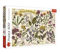 CREFL PUZZLE 500 Herbier : Plantes médicinales 37478