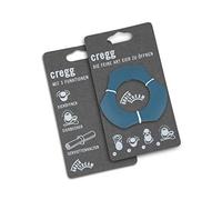 cregg Bleu - Ouvre-œuf 3-en-1 - Coupe-œuf, support à œuf et anneau de service - Gadget de cuisine original - Fabriqué en Allemagne